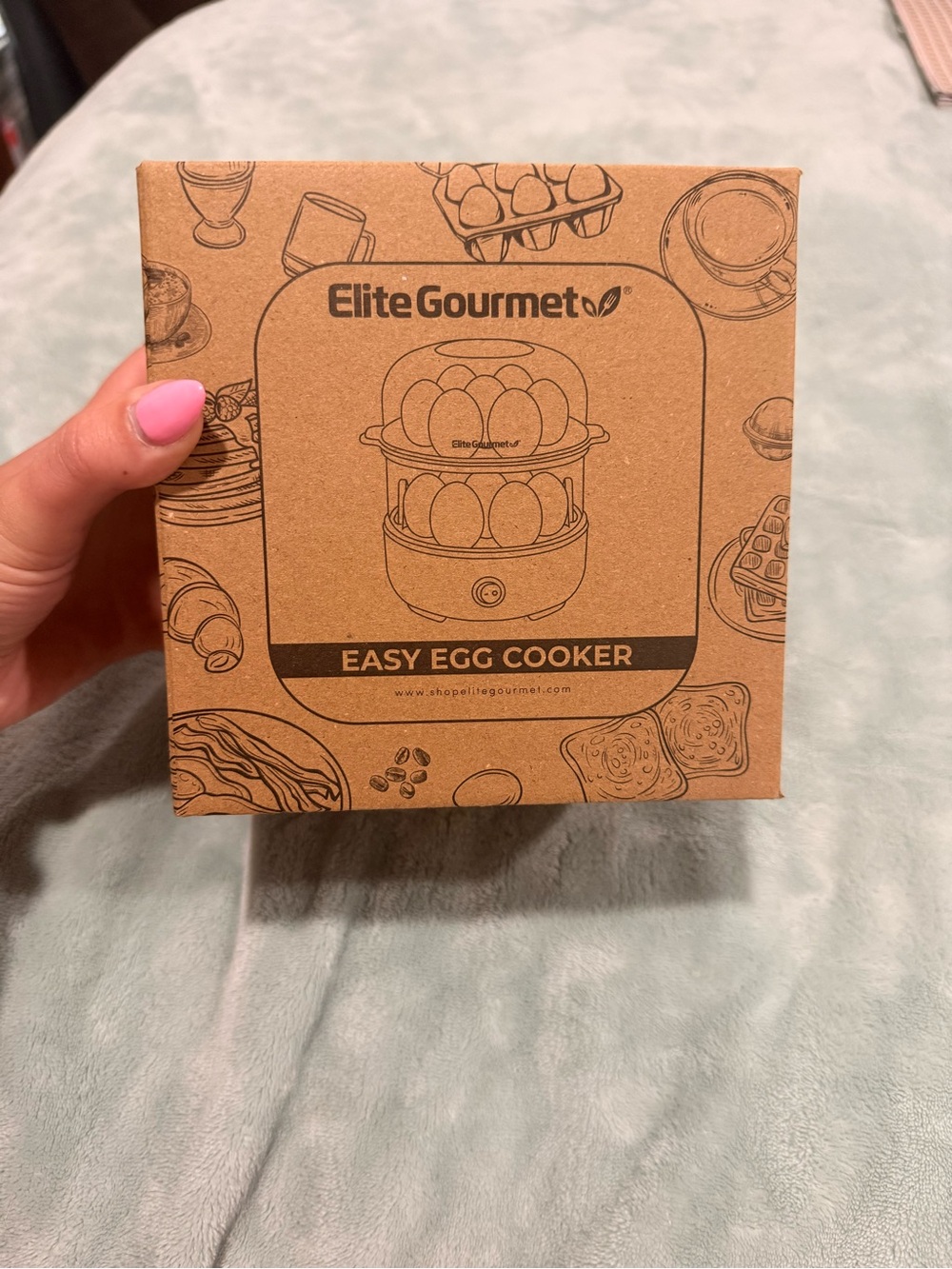 Easy Egg Cooker - Brown Kraft Box